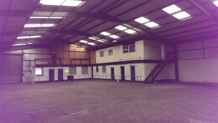 HARRIS LAMB OVERSEES £145,000 REFURBISHMENT ON RUGBY INDUSTRIAL UNIT
