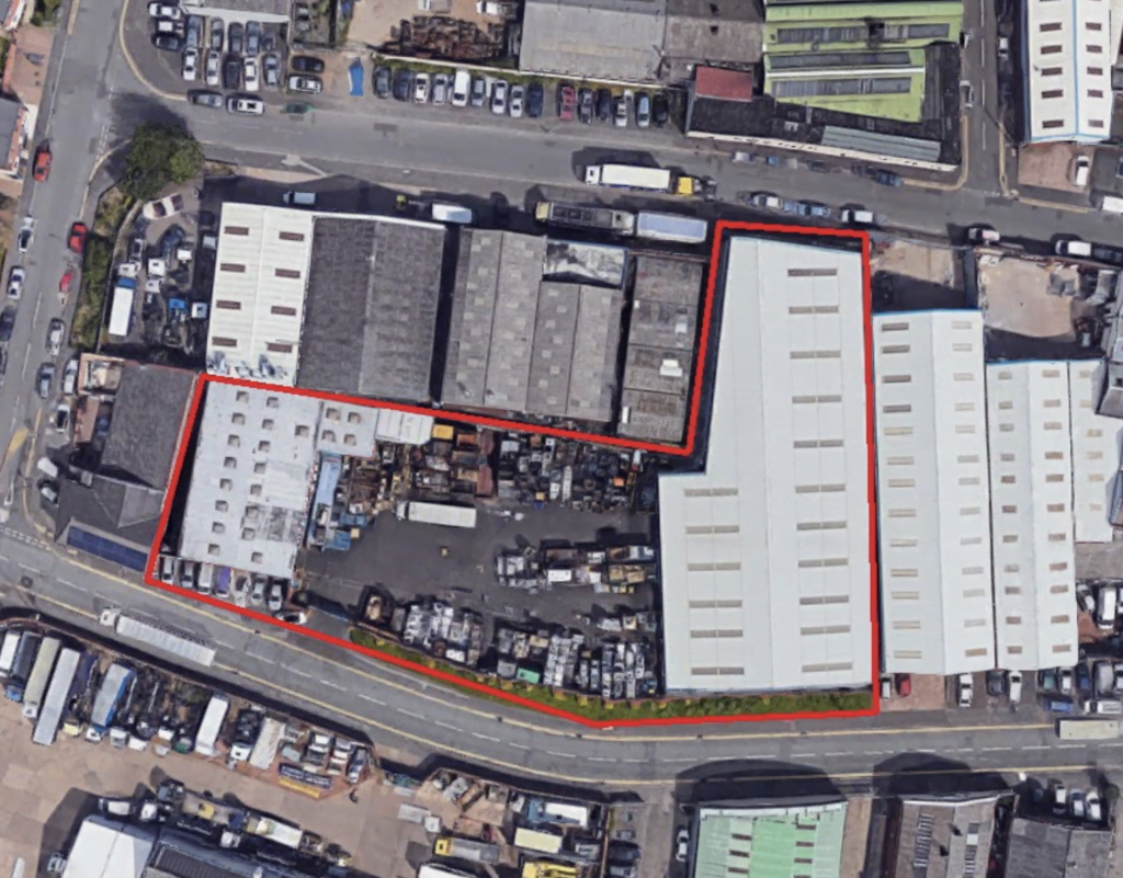 WEST BROMWICH INDUSTRIAL SITE PLACED ON THE MARKET