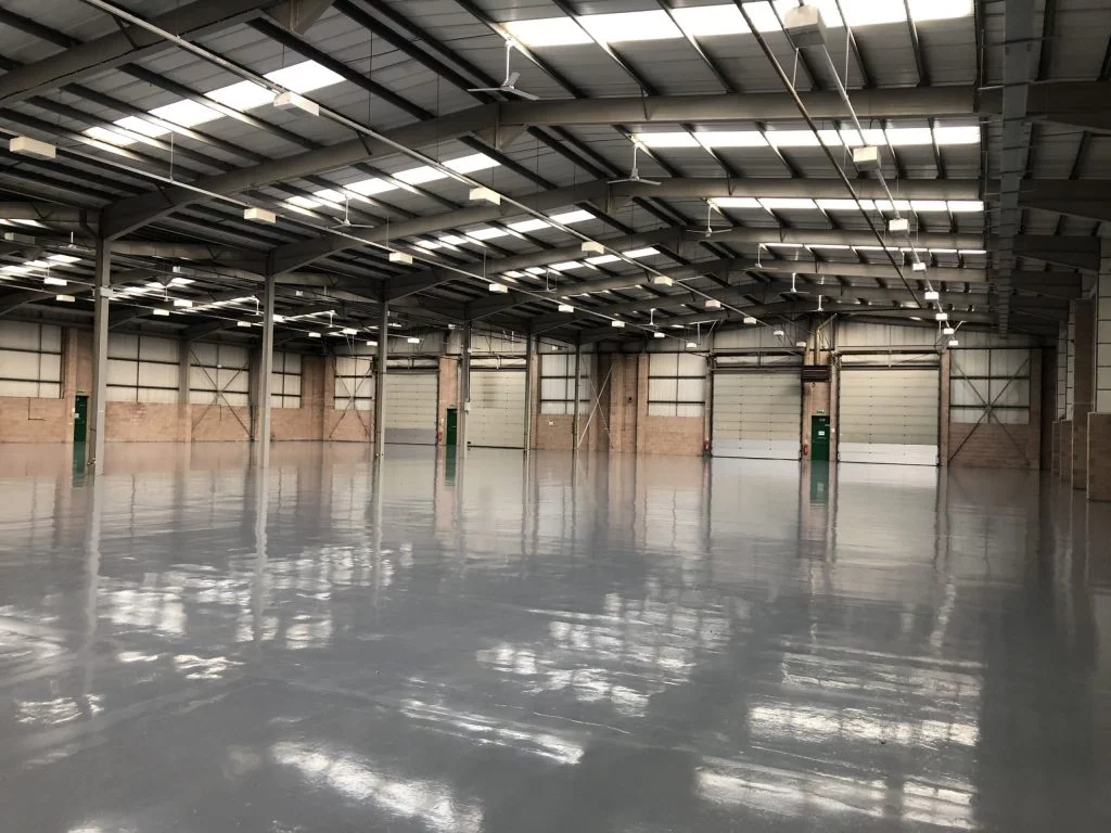 Empty warehouse