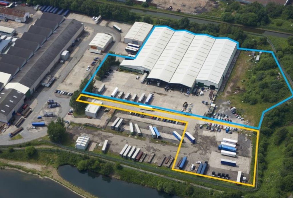 DISTRIBUTION FIRM AGREES 10-YEAR LEASE ON SANDWELL WAREHOUSE