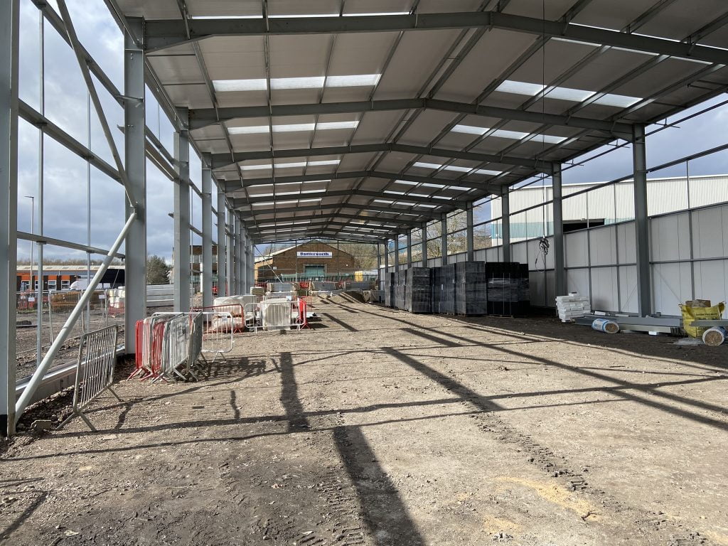 WORK ON £7.7MILLION INDUSTRIAL SCHEME IN DUDLEY CLOSE TO COMPLETION