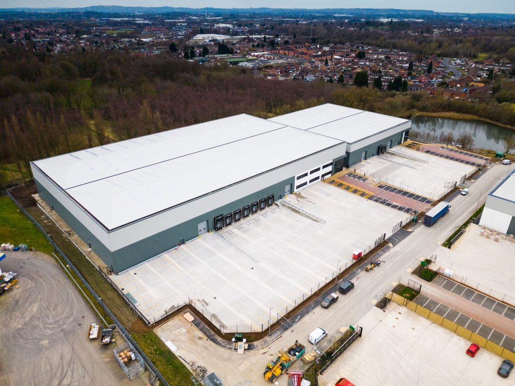 SPECULATIVE NEW WAREHOUSE SCHEME COMPLETES AT WALSALL INDUSTRIAL PARK
