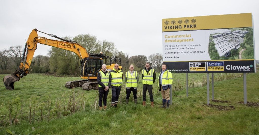 Clowes Developments begin work at Congleton site