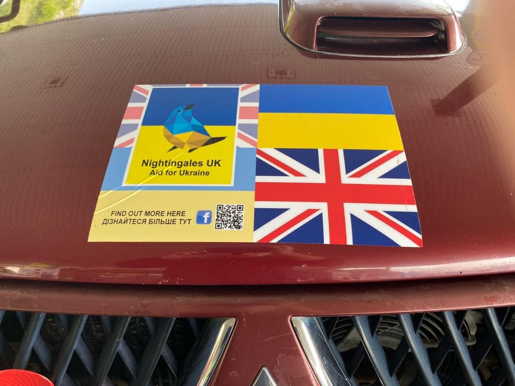 “HUMBLING AND HARROWING”: KEN PHILLIPS JOINS NIGHTINGALES UK ON HUMANITARIAN AID MISSION TO UKRAINE