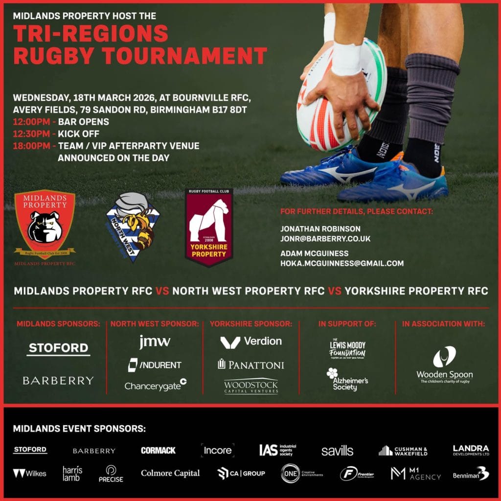 TRY NOT TO TAKES SIDES: THE COUNTDOWN TO THE TRI-REGIONS PROPERTY RUGBY TOURNAMENT IS ON