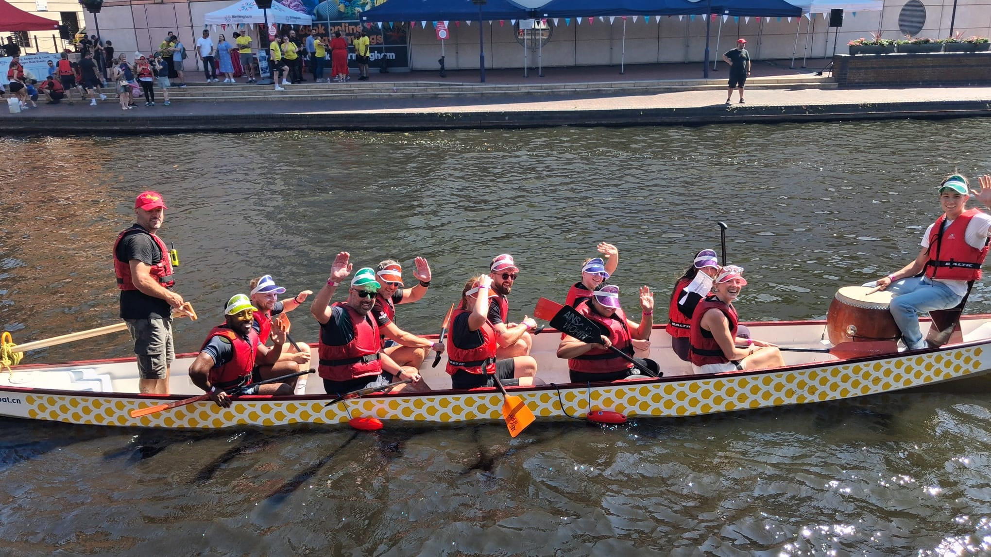 LAMBS OVERBOARD REIGN SUPREME AT BIRMINGHAM HOSPICE DRAGON BOAT RACE 2026 1 LAMBS OVERBOARD REIGN SUPREME AT BIRMINGHAM HOSPICE DRAGON BOAT RACE 2026